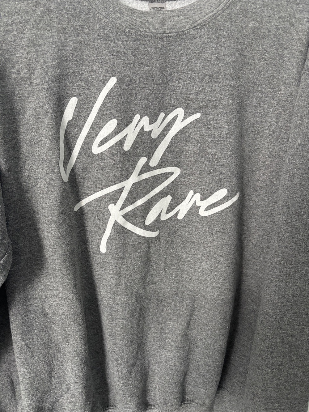 Very Rare Gray Crewneck Sweatshirt - Picture 2 of 2